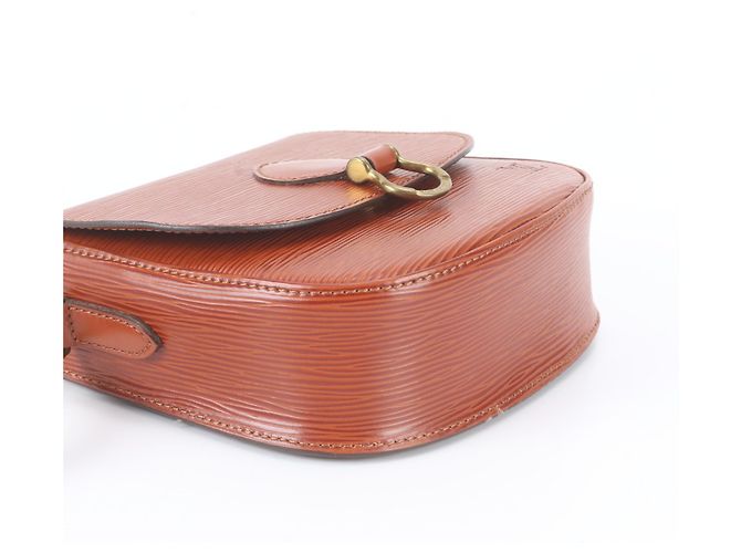 Bolsa de Ombro Louis Vuitton Epi Mini Saint Cloud Marrom - vista 4