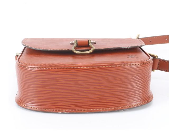 Bolsa de Ombro Louis Vuitton Epi Mini Saint Cloud Marrom - vista 6