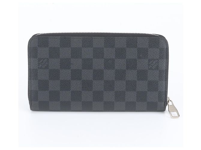 Louis Vuitton Damier Graphite Zippy Organizer Preto - vista 2