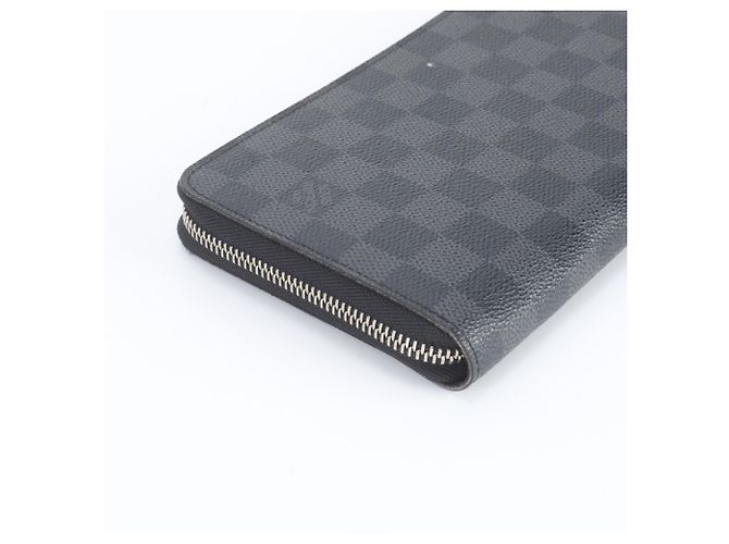 Louis Vuitton Damier Graphite Zippy Organizer Preto - vista 4