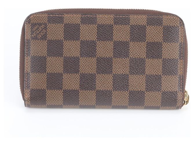 Louis Vuitton Damier Zippy Compact Geldbörse Damier ebene - Ansicht 2