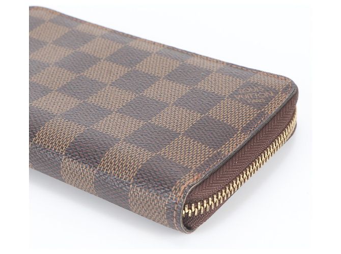 Louis Vuitton Damier Zippy Compact Geldbörse Damier ebene - Ansicht 3