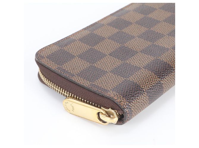 Louis Vuitton Damier Zippy Compact Geldbörse Damier ebene - Ansicht 5