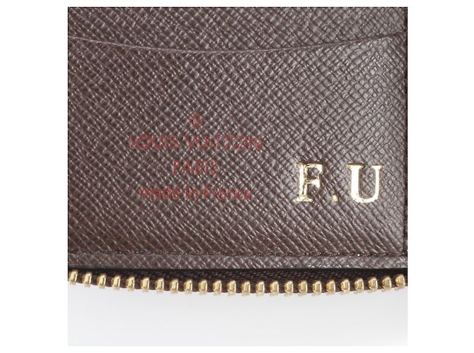 Louis Vuitton Damier Zippy Compact Geldbörse Damier ebene - Ansicht 8