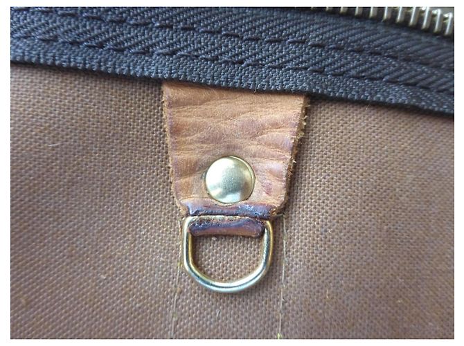 Louis Vuitton Keepall 55 Bandoulière Monogram Marrone Monogramma - vista 20