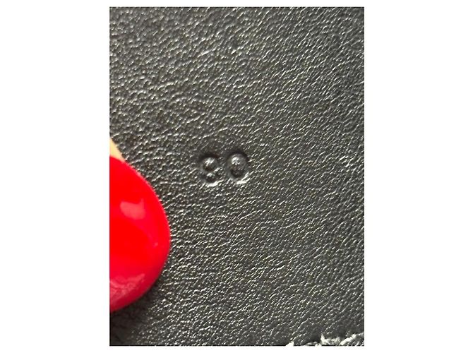 Christian Dior Ledergürtel mit Saddle-Tasche Schwarz - Ansicht 9