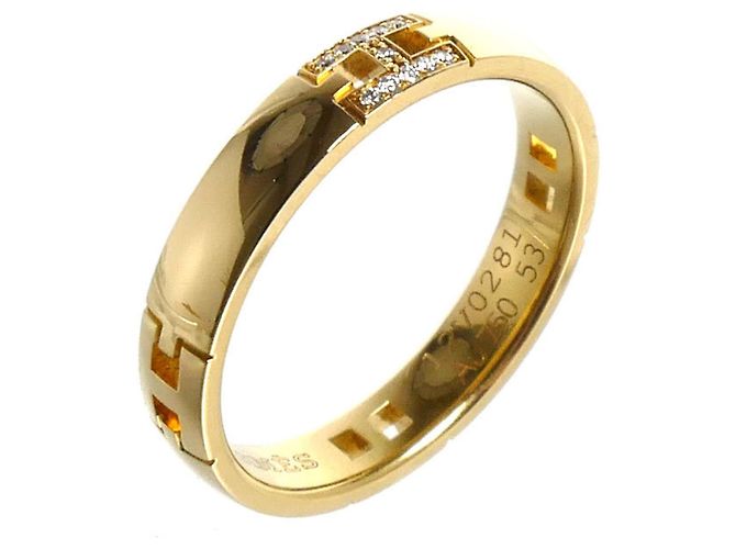Hermès Hermes Hercules Ring aus 18K Gelbgold - Ansicht 2