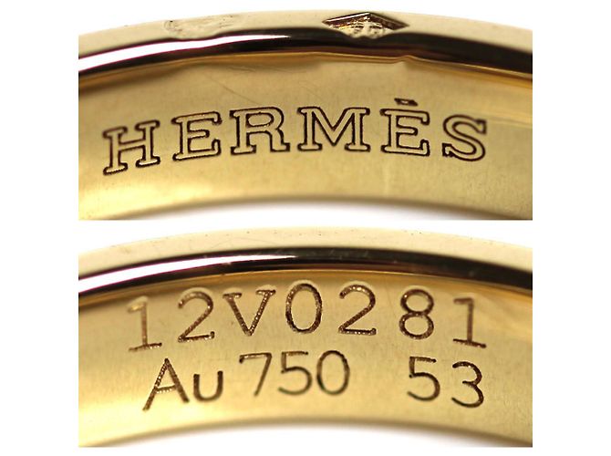 Hermès Hermes Hercules Ring aus 18K Gelbgold - Ansicht 5