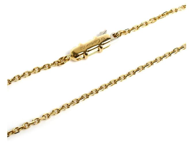 Collana Cartier C Heart in oro giallo 18K con diamanti - vista 4
