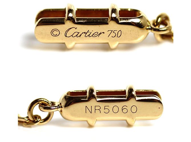 Collana Cartier C Heart in oro giallo 18K con diamanti - vista 6