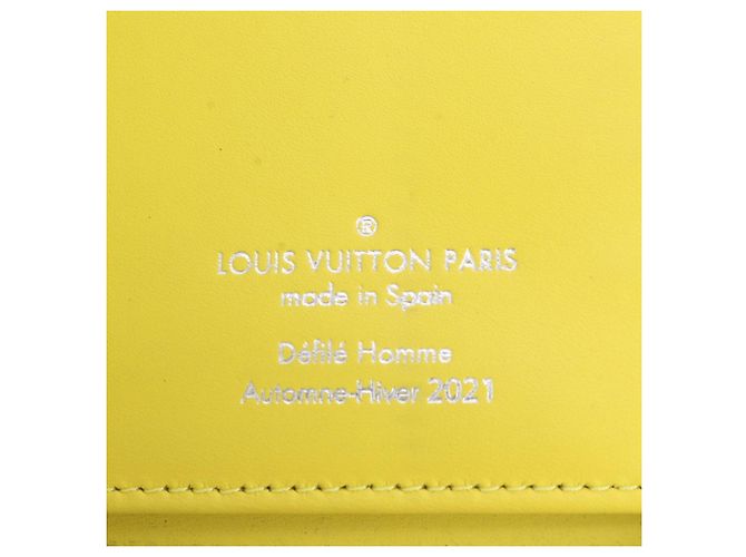 Portafoglio Zippy Louis Vuitton con protezione RFID Giallo - vista 10