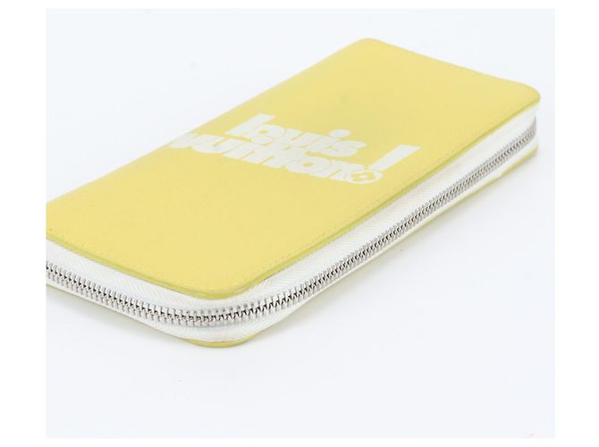 Portafoglio Zippy Louis Vuitton con protezione RFID Giallo - vista 3