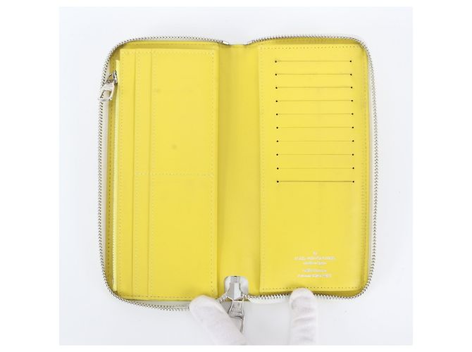Portafoglio Zippy Louis Vuitton con protezione RFID Giallo - vista 6