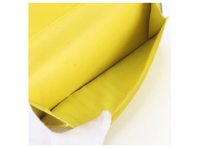 Portafoglio Zippy Louis Vuitton con protezione RFID Giallo - vista 8