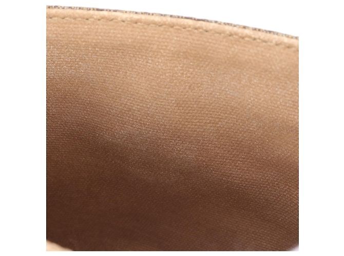 Borsa a tracolla in pelle Gucci con stampa all-over Old Logo Marrone - vista 8