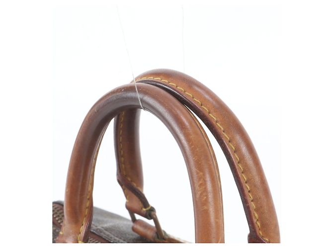 Louis Vuitton Monogram Speedy 25 Mini Boston Bag Marrone - vista 2