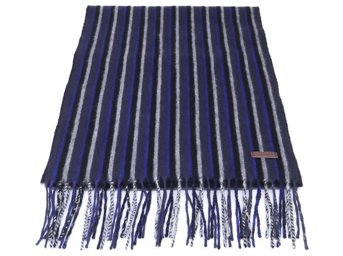 Louis Vuitton Wollestola Schwarz Blau - Ansicht 2