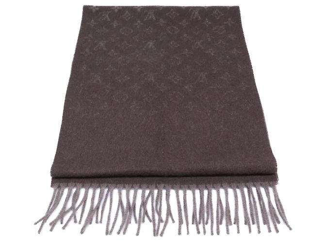 Louis Vuitton Stola aus Kaschmirgemisch Braun - Ansicht 3