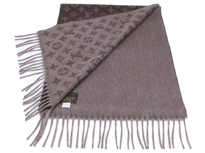 Louis Vuitton Stola aus Kaschmirgemisch Braun - Ansicht 4