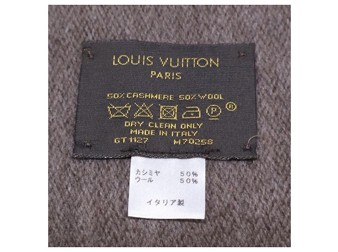 Louis Vuitton Stola aus Kaschmirgemisch Braun - Ansicht 5