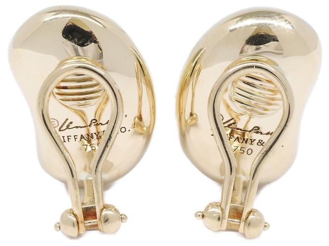 Autre Marque Orecchini Bean Tiffany & Co. in oro giallo 18K D'oro - vista 3