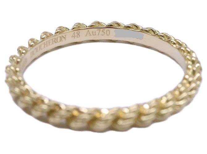Anel Faixa Serpent Bohème Boucheron Dourado - vista 6