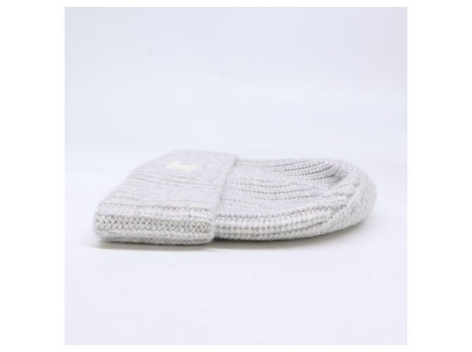Céline Celine Triomphe Patch Cashmere Knit Hat Brown - view 2