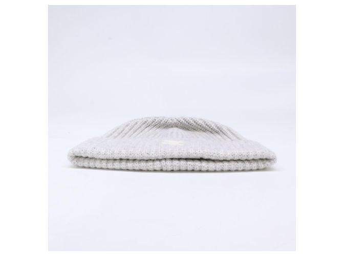 Céline Celine Triomphe Patch Cashmere Knit Hat Brown - view 3