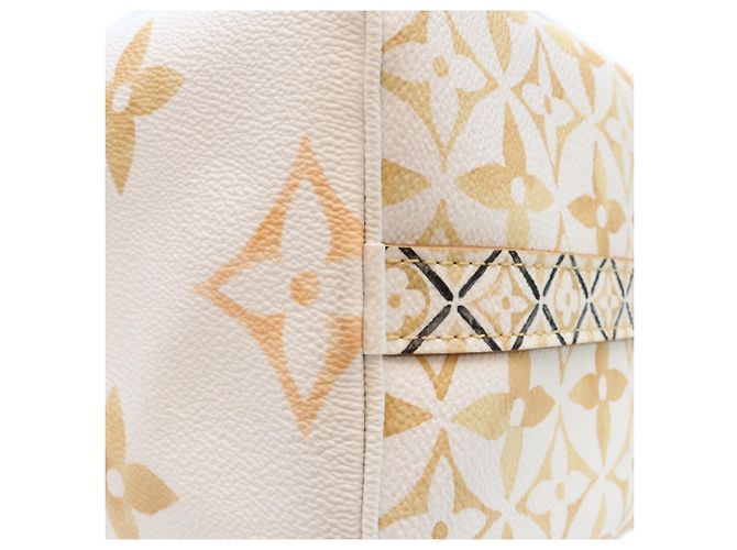 Speedy Sac Boston Louis Vuitton Monogram Beige - vue 10