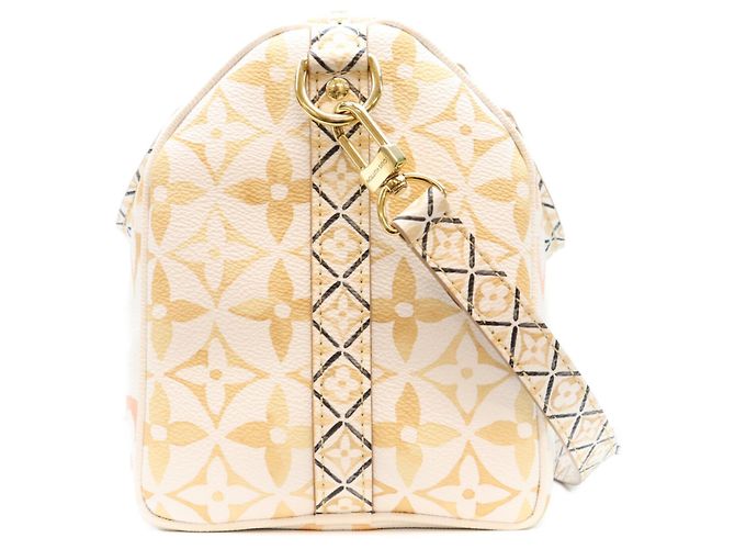 Speedy Sac Boston Louis Vuitton Monogram Beige - vue 2
