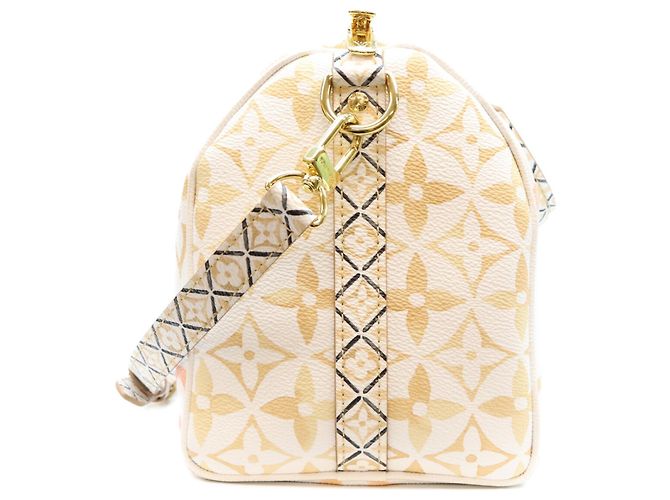 Speedy Sac Boston Louis Vuitton Monogram Beige - vue 4
