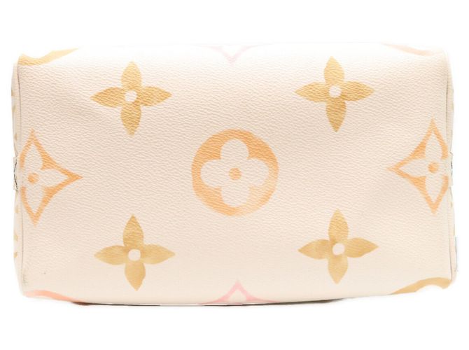 Speedy Sac Boston Louis Vuitton Monogram Beige - vue 5