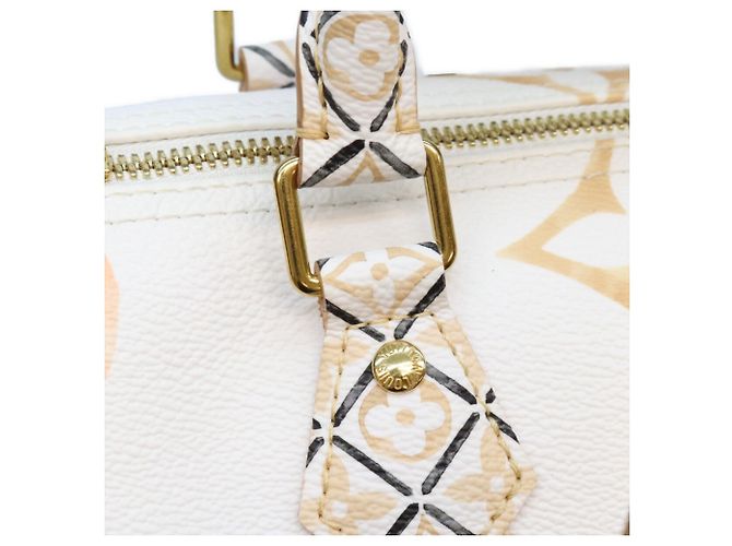Speedy Sac Boston Louis Vuitton Monogram Beige - vue 7