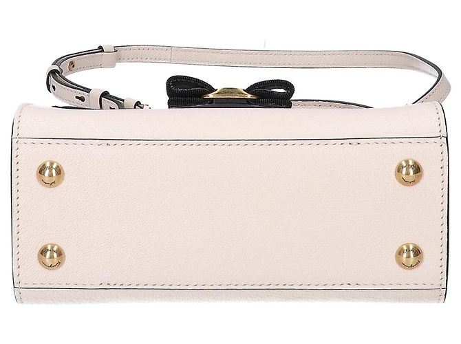 Salvatore Ferragamo Vara 2-Way Schultertasche Roh - Ansicht 5