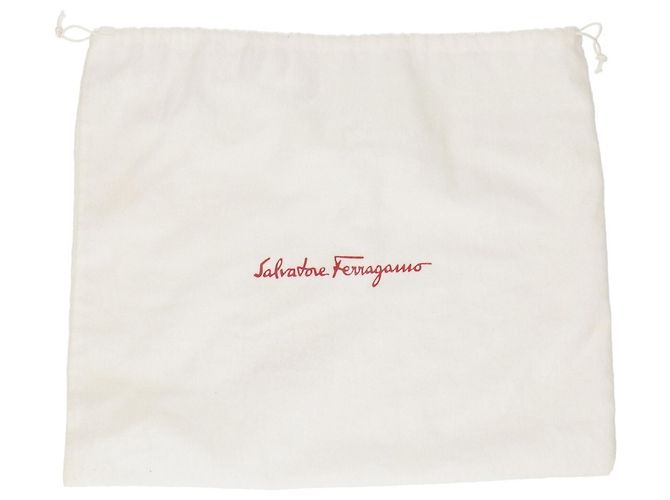 Salvatore Ferragamo Vara 2-Way Schultertasche Roh - Ansicht 7