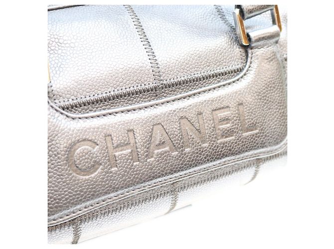 Chanel Black Caviar Chocolate Bar Mini Boston Bag Schwarz - Ansicht 6