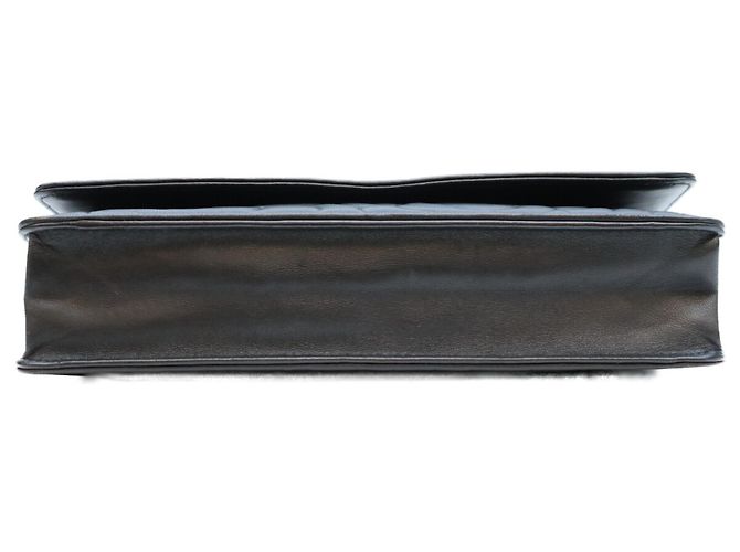 Borsa a tracolla Chanel A47421 in pelle d'agnello nera Nero - vista 5