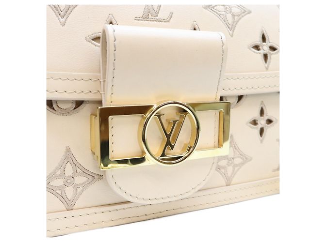 Louis Vuitton M22955 Monogram Leather Calfskin Shoulder Bag Marrone - vista 8
