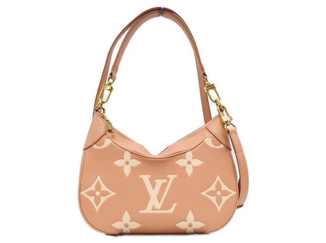 Borsa a tracolla Louis Vuitton Bicolor Empreinte Rose Trianon Bagatelle NM Rosa - vista 3