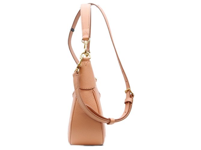 Borsa a tracolla Louis Vuitton Bicolor Empreinte Rose Trianon Bagatelle NM Rosa - vista 4