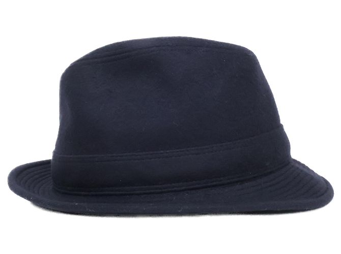 Hermès Cappello in cashmere Hermes in nero - vista 3