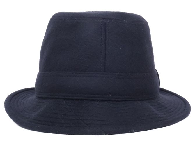 Hermès Cappello in cashmere Hermes in nero - vista 4