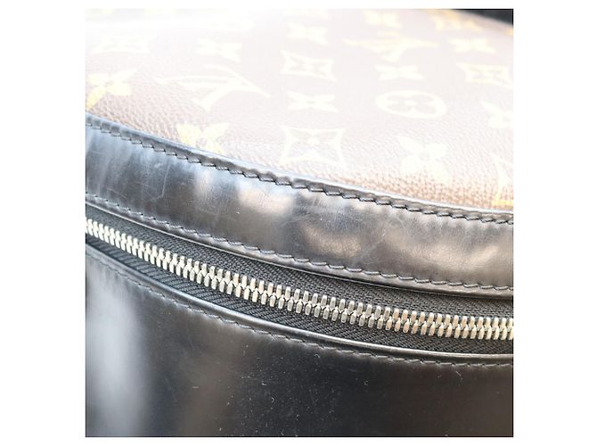 Louis Vuitton Monogram Macassar Josh Backpack Brown - view 11