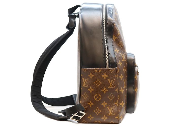 Louis Vuitton Monogram Macassar Josh Backpack Brown - view 2