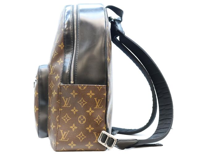 Louis Vuitton Monogram Macassar Josh Backpack Brown - view 4