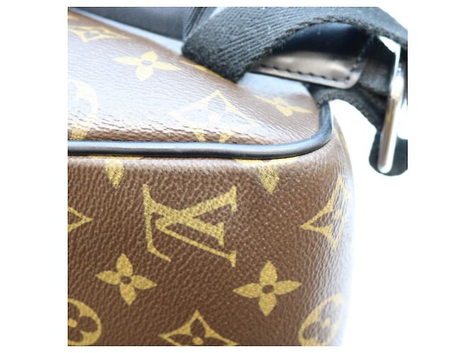 Louis Vuitton Monogram Macassar Josh Backpack Brown - view 7