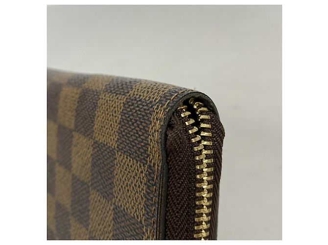 Louis Vuitton Damier Zippy Geldbörse Damier ebene - Ansicht 5