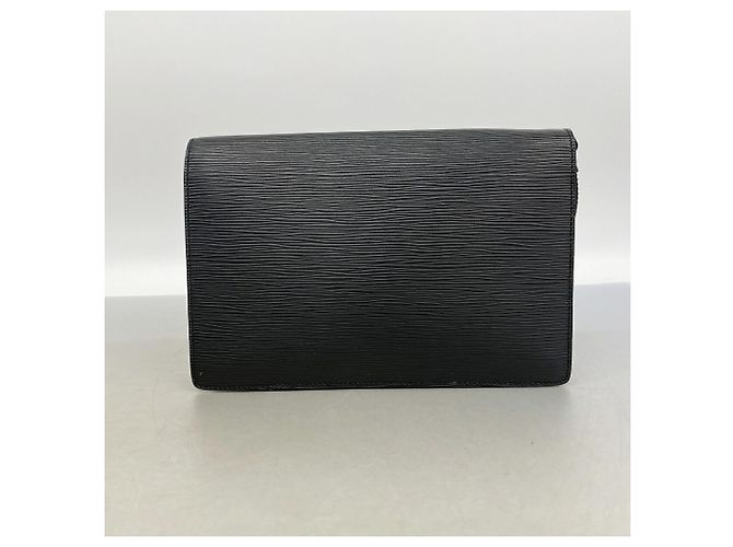 Pochette Louis Vuitton en cuir Epi Noir - vue 9