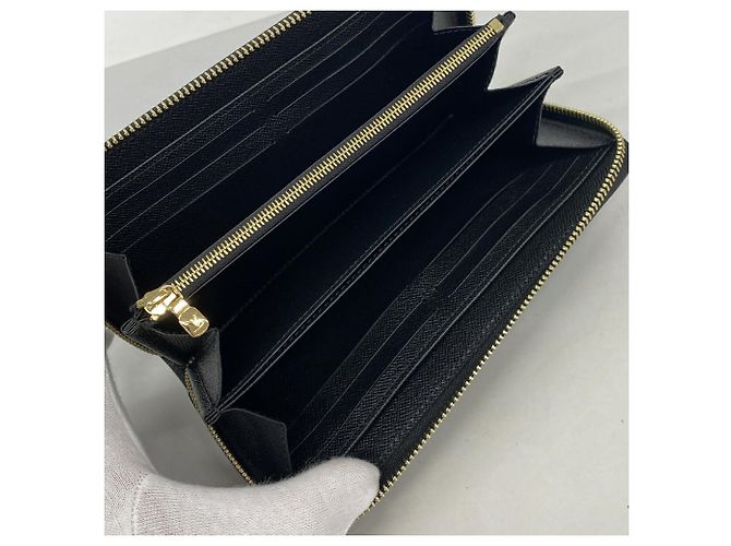 Cartera Zippy Louis Vuitton Epi Negro - vista 3
