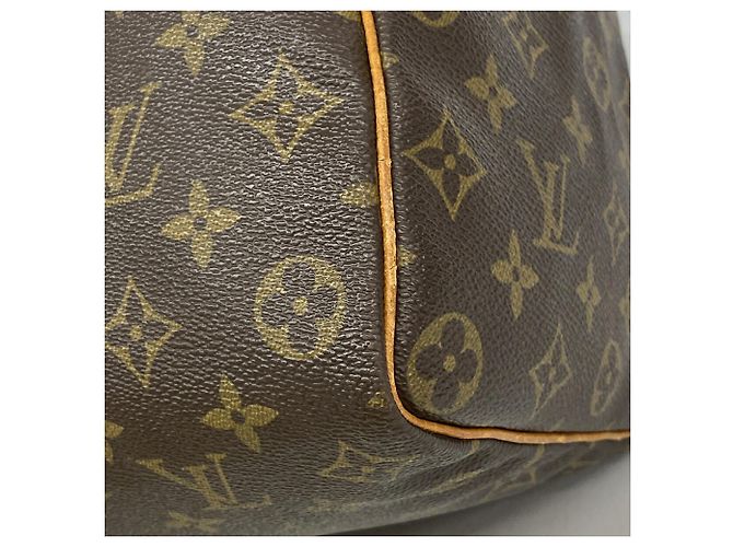 Borsa Louis Vuitton Monogram Speedy 35 Marrone - vista 11